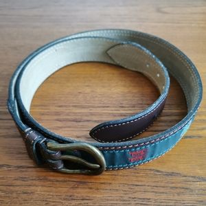 Leather belt
